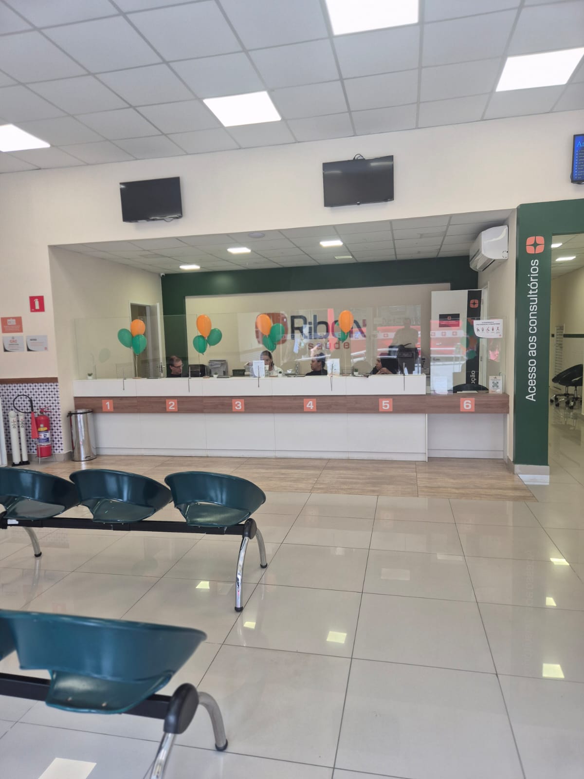 Recepção da RIBEN Saúde
